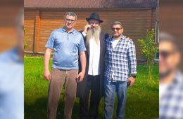 Представители Московской еврейской общины в Любавичах